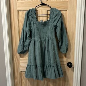 Green American eagle dress